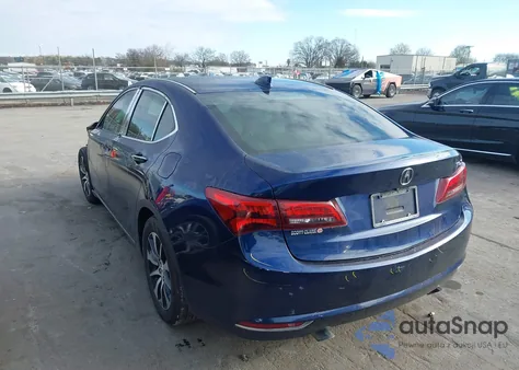 2015 Acura Tlx из США, поврежденный, VIN 19UUB1F32FA018300